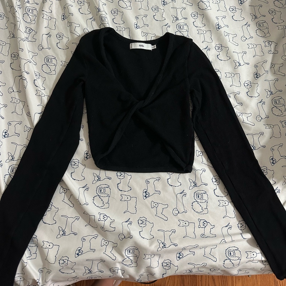 Adika long sleeve twist top